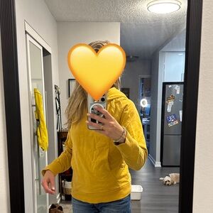 Lululemon Scuba Hoodie in Mustard Yellow – Size S